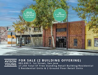 More details for 885-889 S 1st St, San Jose, CA - Retail for Sale