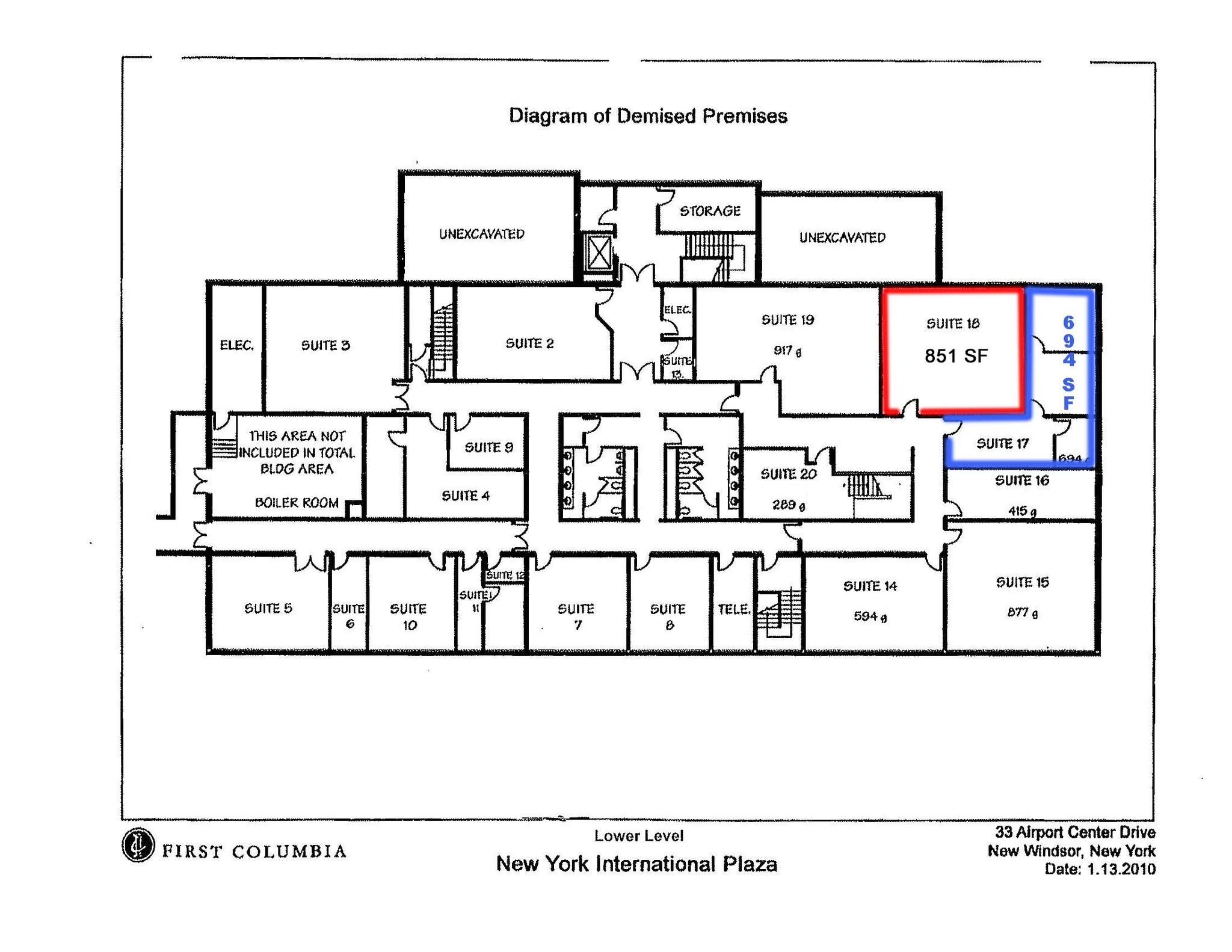 33 Airport Center Dr, New Windsor Township, NY for lease Interior Photo- Image 1 of 1