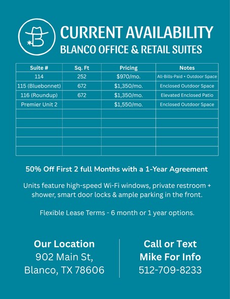 902 Main St, Blanco, TX à louer - Photo du bâtiment - Image 2 de 18