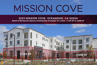 Plus de détails pour 3233 Mission Cove Way, Oceanside, CA - Vente au détail à louer