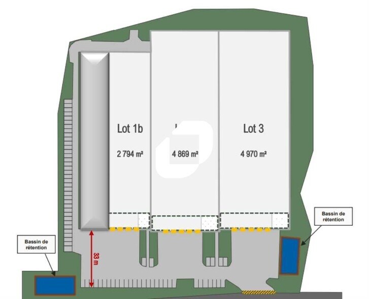 Flex in Garges-lès-Gonesse for lease - Site Plan - Image 2 of 2