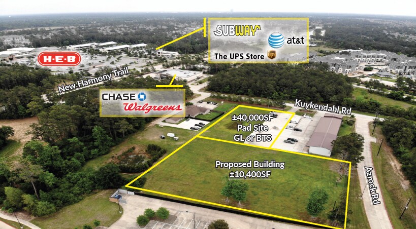 26211 Kuykendahl Rd, Tomball, TX à louer - Photo du bâtiment - Image 2 de 4