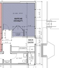 190 W Napa St, Sonoma, CA à louer Plan d’étage- Image 2 de 2