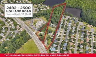 Plus de détails pour 2500 Holland Rd, Virginia Beach, VA - Terrain à louer