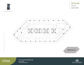 1 Riverway, Houston, TX à louer Plan d  tage- Image 1 de 1