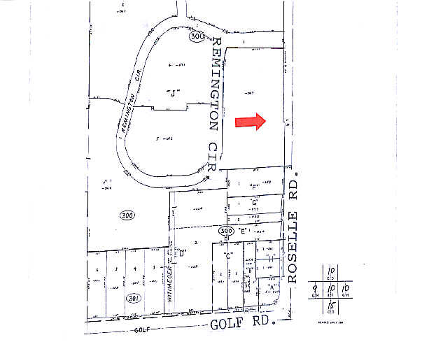 1200-1258 Remington Rd, Schaumburg, IL for lease - Plat Map - Image 3 of 3