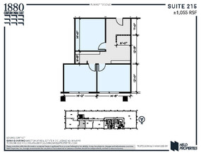 1880 Century Park E, Los Angeles, CA for lease Site Plan- Image 2 of 2