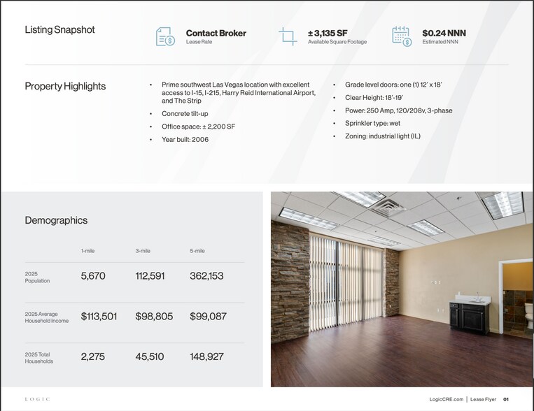 5178 W Patrick Ln, Las Vegas, NV à louer - Photo du bâtiment - Image 2 de 14