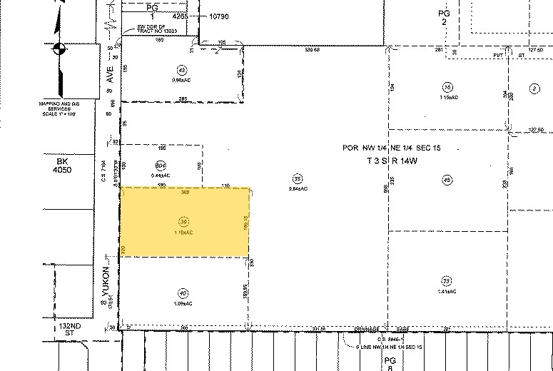 13100 Yukon Ave, Hawthorne, CA à vendre - Plan cadastral - Image 2 de 11