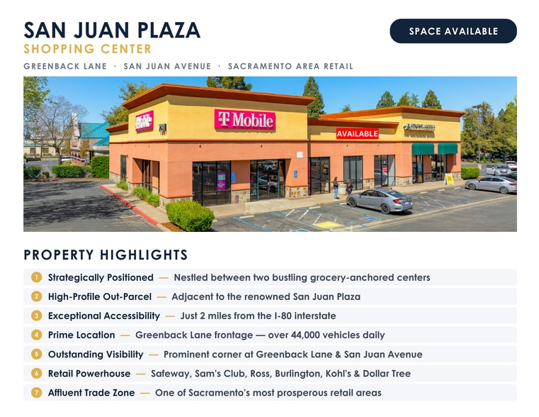 7291 Greenback Ln, Citrus Heights, CA for lease - Building Photo - Image 2 of 8