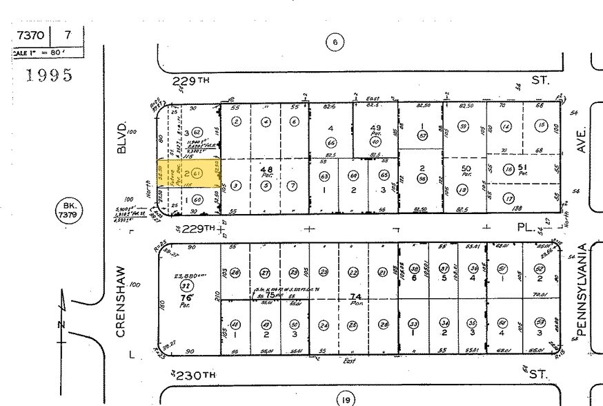 22918 Crenshaw Blvd, Torrance, CA à louer - Plan cadastral - Image 3 de 20