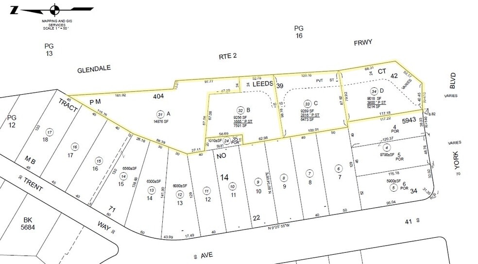 The Eastside Collection portfolio of 4 properties for sale on LoopNet.ca - Plat Map - Image 2 of 4