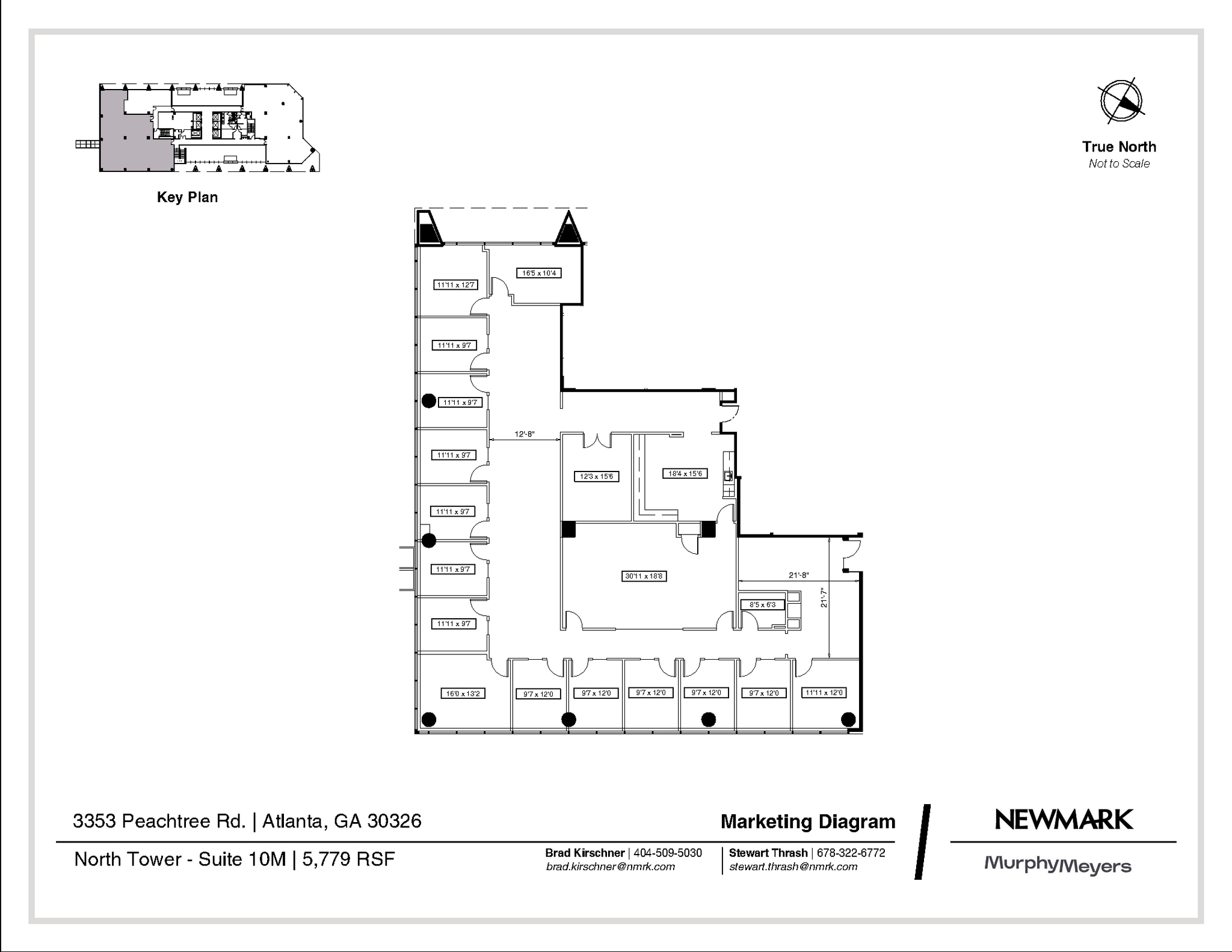 3353 Peachtree Rd NE, Atlanta, GA à louer Plan d’étage- Image 1 de 1