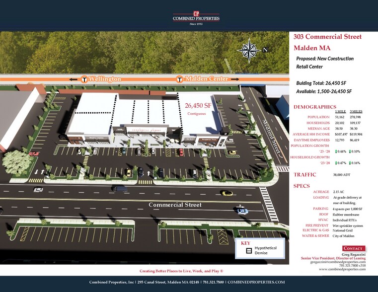 303 Commercial St, Malden, MA à louer - Photo du bâtiment - Image 2 de 5