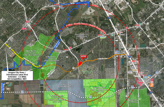 Plus de détails pour 1333 E Bay Area Blvd, League City, TX - Terrain à louer