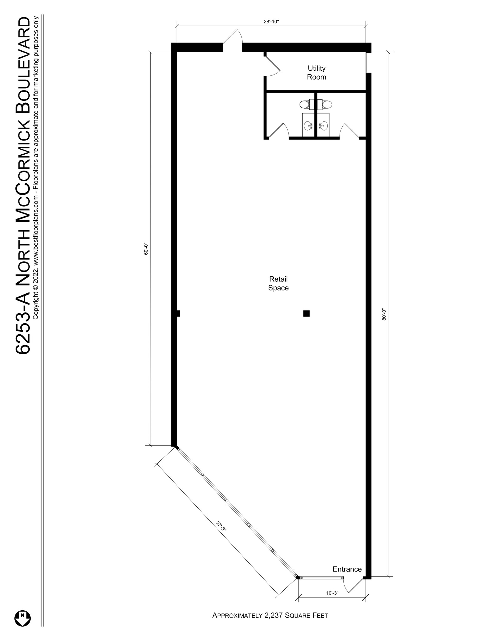 6249-6257 N McCormick Rd, Chicago, IL for lease Site Plan- Image 1 of 1