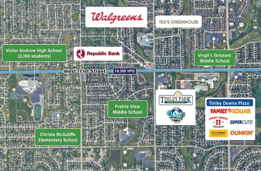 8400 171st St, Tinley Park, IL à vendre - Photo du bâtiment - Image 2 de 2