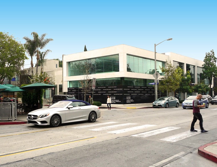 8551 Melrose Ave, West Hollywood, CA for lease - Building Photo - Image 2 of 7