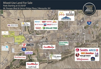 Plus de détails pour 1311 W Pioneer Blvd, Mesquite, NV - Terrain à vendre