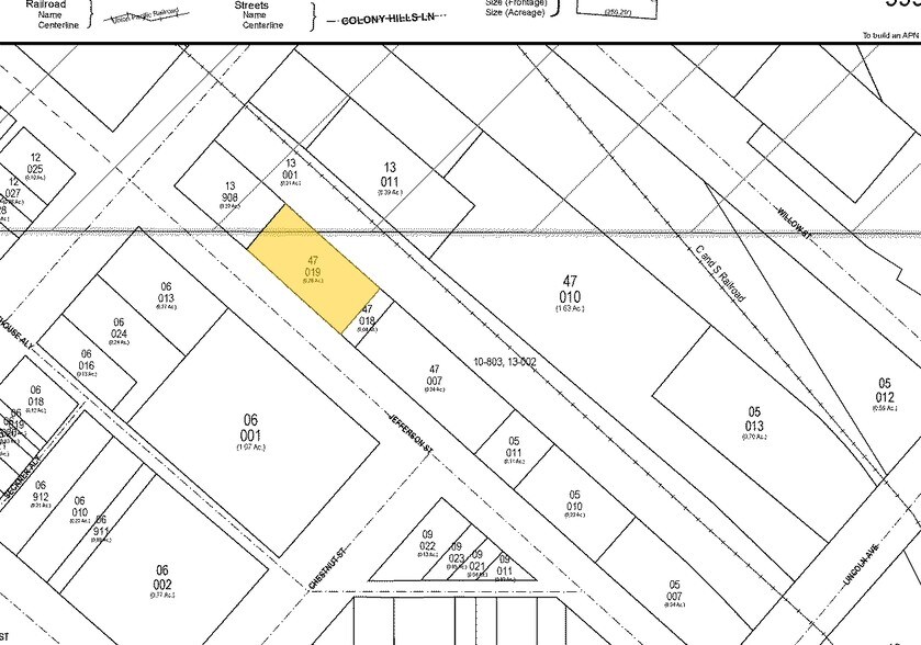324 Jefferson St, Fort Collins, CO à vendre - Plan cadastral - Image 2 de 36