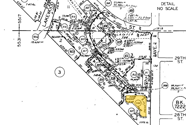 5000 Airport Plaza Dr, Long Beach, CA à louer - Plan cadastral - Image 2 de 6