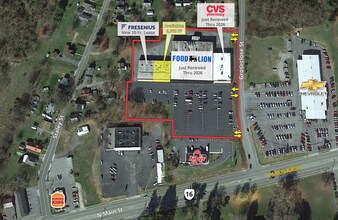 945 N Main St, Marion, VA - Aerial map view