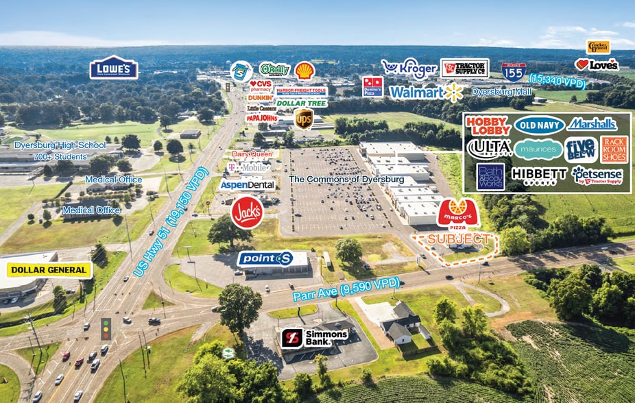 2375 Parr Ave, Dyersburg, TN for sale - Building Photo - Image 3 of 4