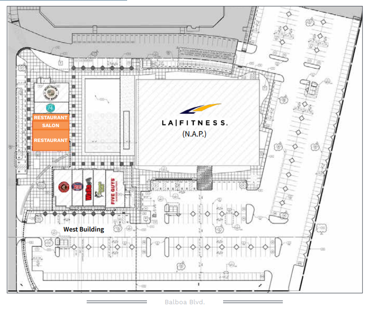 8420-8440 Balboa Blvd, Northridge, CA à louer Plan de site- Image 1 de 1