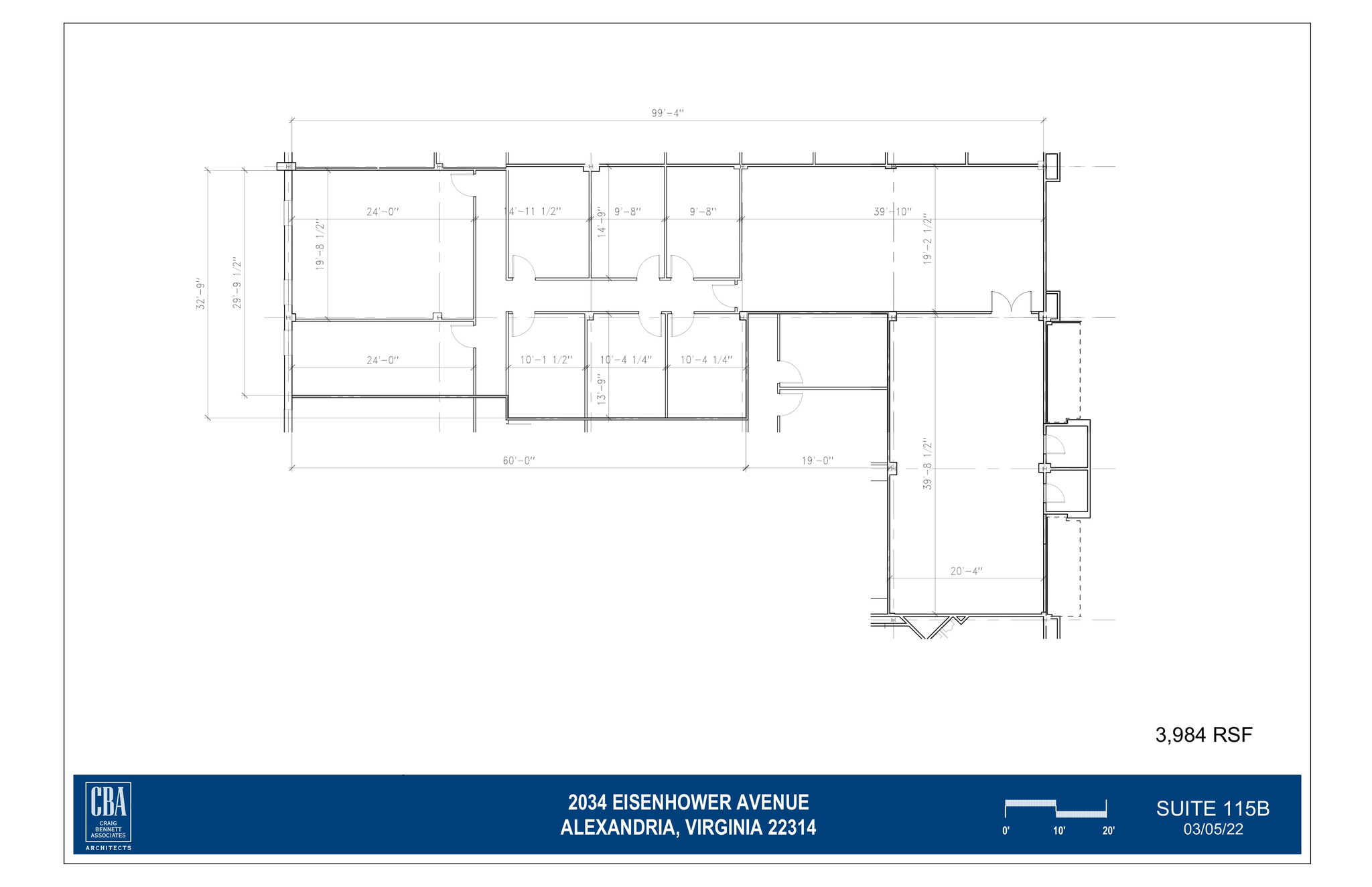 2034 Eisenhower Ave, Alexandria, VA à louer Plan d  tage- Image 1 de 1