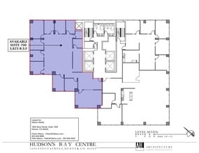 1600 Stout St, Denver, CO for lease Floor Plan- Image 1 of 1