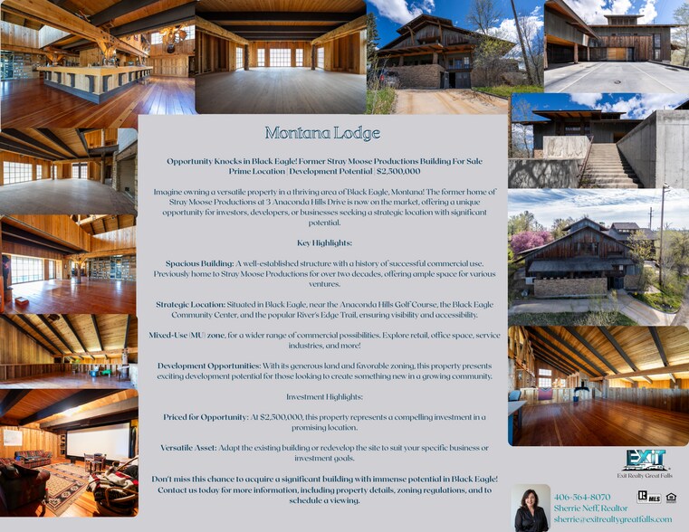 3 Anaconda Hills Dr, Black Eagle, MT à vendre - Photo du bâtiment - Image 2 de 23