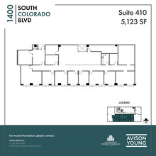 1400 S Colorado Blvd, Denver, CO for lease Floor Plan- Image 1 of 1