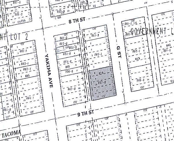 705 S 9th St, Tacoma, WA à louer - Plan cadastral - Image 2 de 46