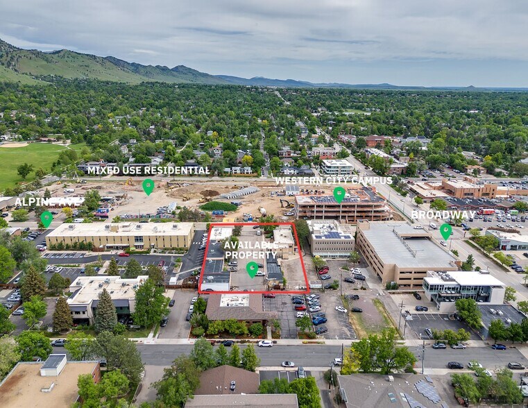 1120 Alpine Ave, Boulder, CO à vendre - Photo du bâtiment - Image 2 de 6