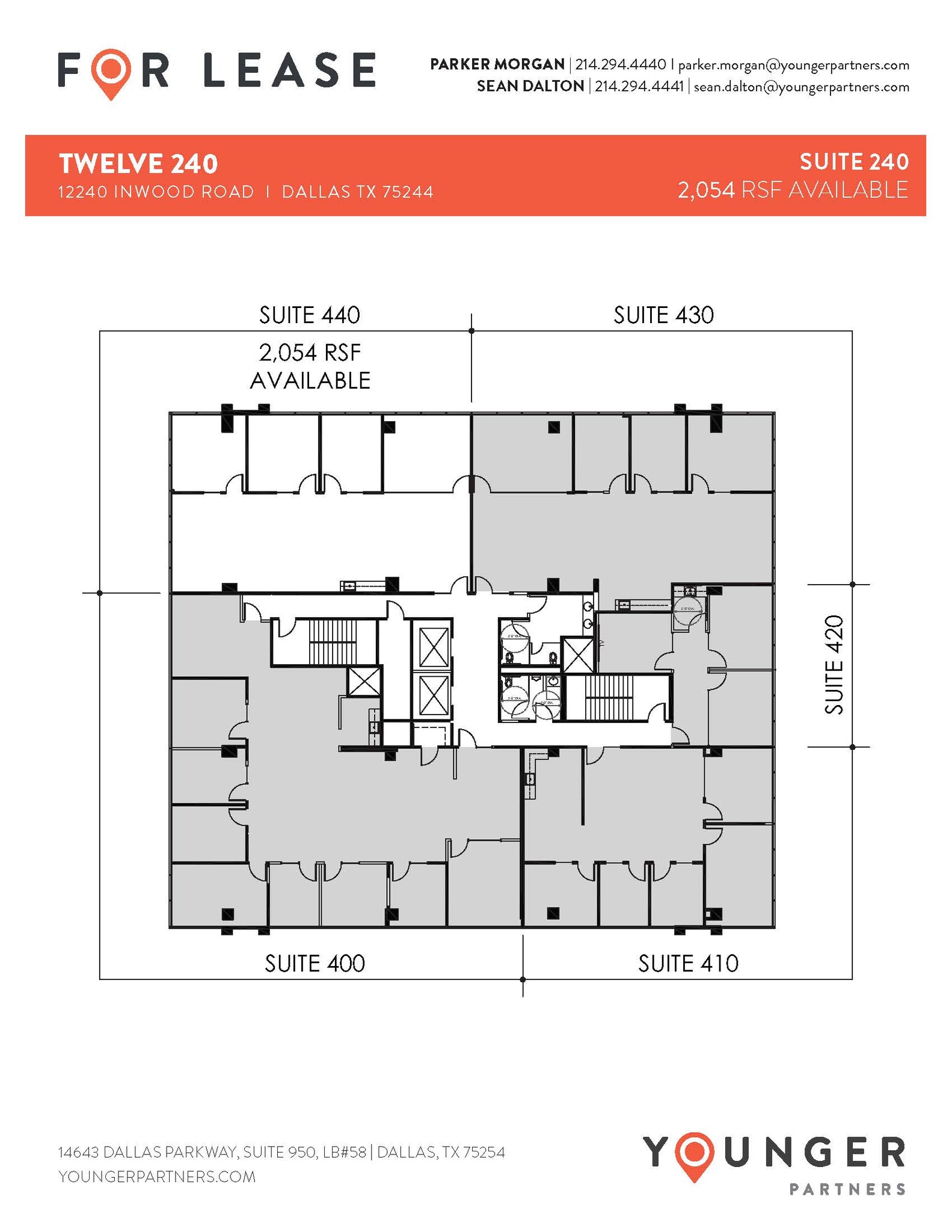 12240 Inwood Rd, Dallas, TX for lease Floor Plan- Image 1 of 2