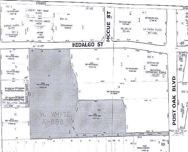 3000 Post Oak Blvd, Houston, TX à louer - Plan cadastral - Image 2 de 5