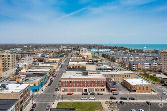 520 58th St, Kenosha, WI - AERIAL  map view