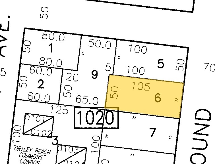 1929 Route 35 N, Seaside Heights, NJ à vendre - Plan cadastral - Image 2 de 2