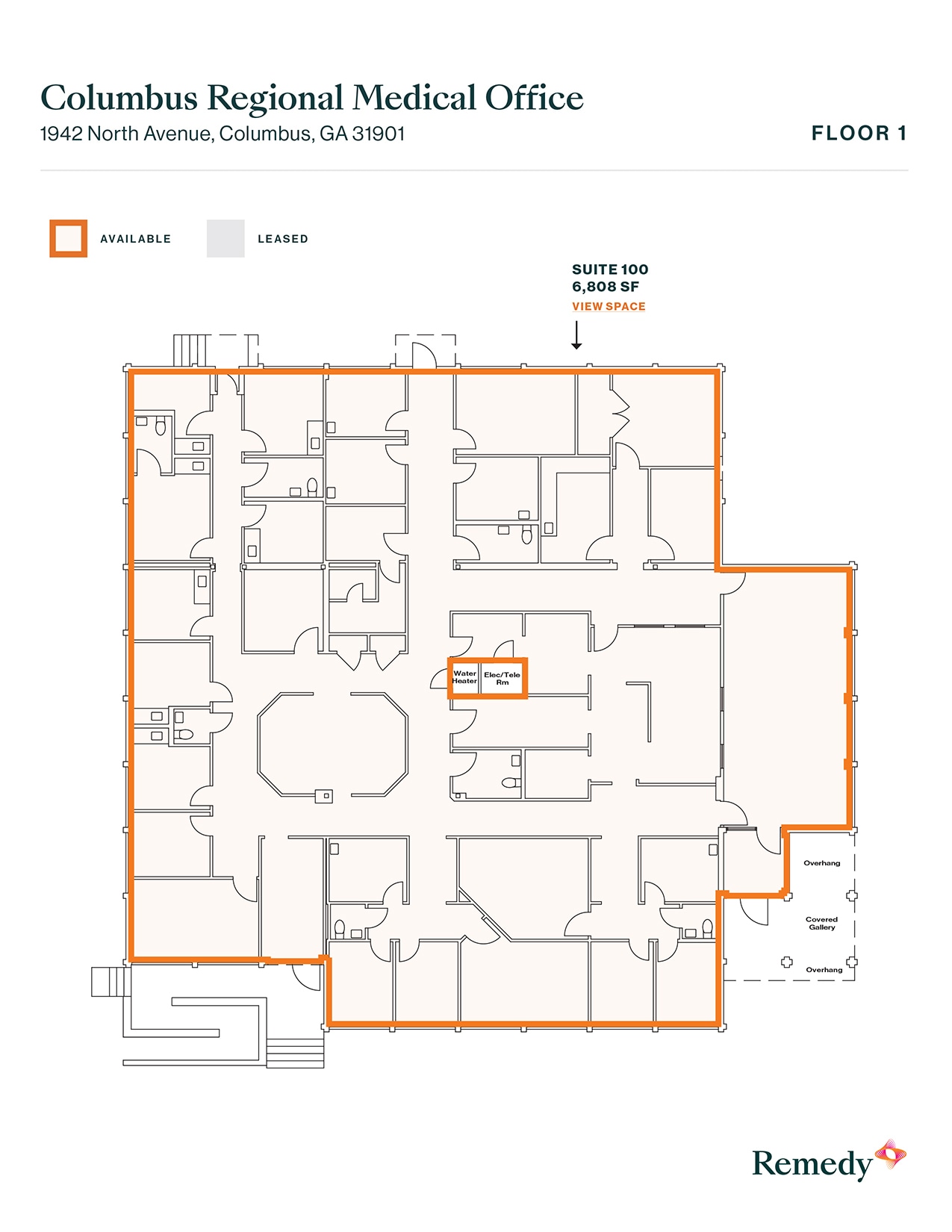 1942 North Ave, Columbus, GA for lease Floor Plan- Image 1 of 1