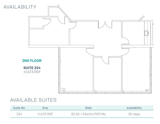 6725 Mesa Ridge Rd, San Diego, CA for lease Floor Plan- Image 1 of 1