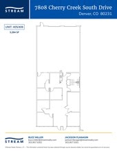 7808 E Cherry Creek South Dr, Denver, CO à louer Plan de site- Image 1 de 1