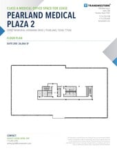 10907 Memorial Hermann Dr, Pearland, TX for lease Floor Plan- Image 1 of 1