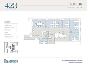 420 Lexington Ave, New York, NY à louer Plan d’étage- Image 1 de 1