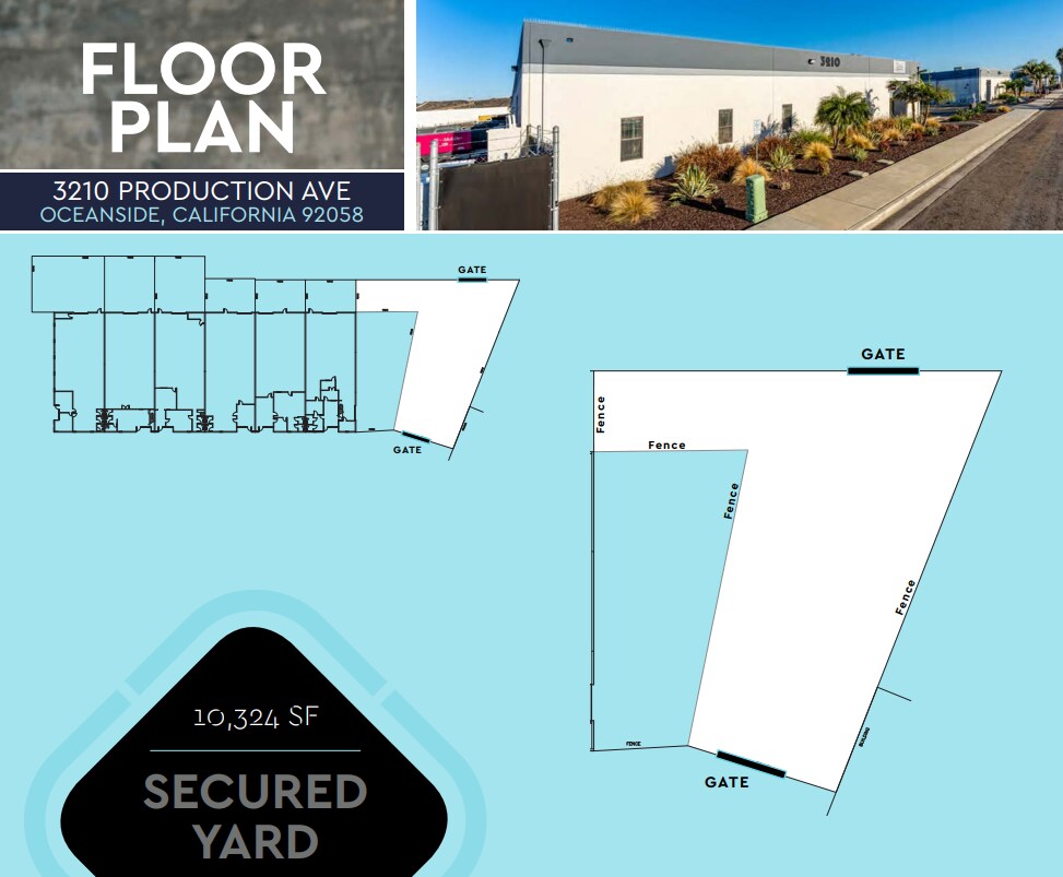 350 Airport Rd, Oceanside, CA for lease Floor Plan- Image 1 of 3