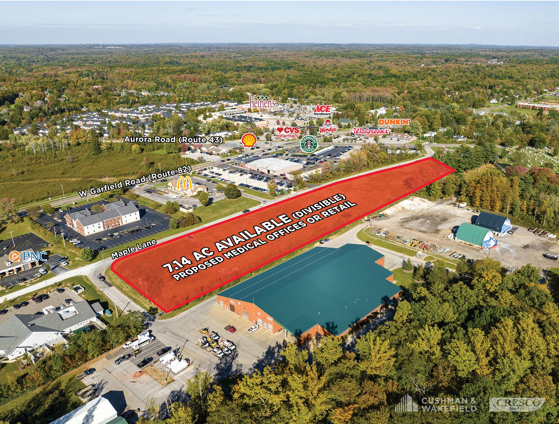 Maple Ln, Aurora, OH à vendre Photo du bâtiment- Image 1 de 1