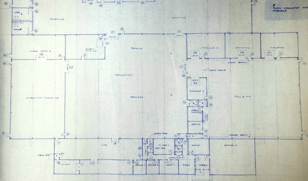 530 Industrial Pky, Jonesville, MI for lease Floor Plan- Image 1 of 9