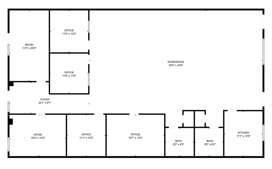 2406 SE Cottonwood St, Bentonville, AR à louer - Plan d’étage - Image 3 de 12