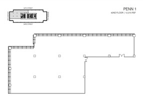 PENN 1, New York, NY à louer Plan d’étage- Image 2 de 2