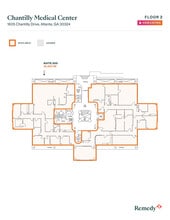 1605 Chantilly Dr NE, Atlanta, GA à louer Plan d’étage- Image 1 de 1
