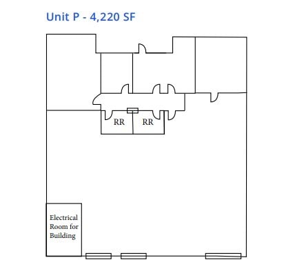 25030-25040 Avenue Tibbitts, Valencia, CA à louer Plan d’étage- Image 1 de 1